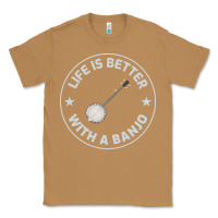 Toasted Coconut Banjo Bluegrass Music Traditional Musician Funny Gift Classic Tee - artisFamous