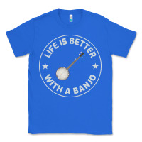 True Royal Banjo Bluegrass Music Traditional Musician Funny Gift Classic Tee - artisFamous