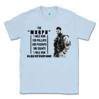 Dusty Blue the murph challenge Classic Tee - artisFamous