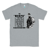Heather Grey the murph challenge Classic Tee - artisFamous