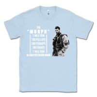 Dusty Blue the murph challenge Classic Tee - artisFamous
