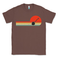 Chestnut Banjo Bluegrass Music Traditional Musician vintage retro Classic Tee - artisFamous