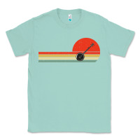 Seafoam Banjo Bluegrass Music Traditional Musician vintage retro Classic Tee - artisFamous