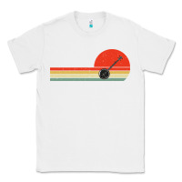 White Banjo Bluegrass Music Traditional Musician vintage retro Classic Tee - artisFamous