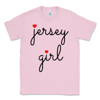 Bubblegum Pink new jersey girl on the shore Classic Tee - artisFamous