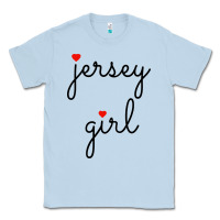 Dusty Blue new jersey girl on the shore Classic Tee - artisFamous