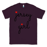 Plum new jersey girl on the shore Classic Tee - artisFamous