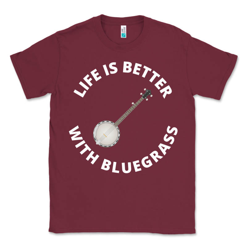 Banjo Bluegrass Music Traditional Musician Funny Gift Classic Tee by artisFamous | Teevron