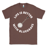 Chestnut Banjo Bluegrass Music Traditional Musician Funny Gift Classic Tee - artisFamous