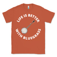 Copper Banjo Bluegrass Music Traditional Musician Funny Gift Classic Tee - artisFamous