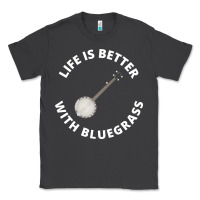 Smoke Banjo Bluegrass Music Traditional Musician Funny Gift Classic Tee - artisFamous