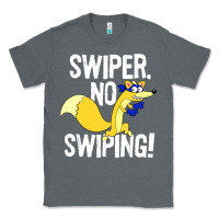 Charcoal Heather swiper no swiping Classic Tee - artisFamous