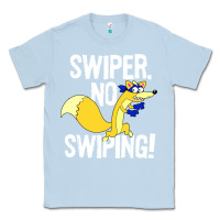 Dusty Blue swiper no swiping Classic Tee - artisFamous