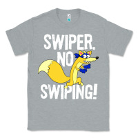 Heather Grey swiper no swiping Classic Tee - artisFamous