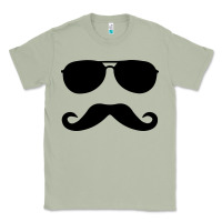 Matcha moustache and sunglasses Classic Tee - artisFamous