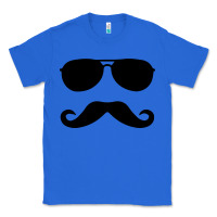 True Royal moustache and sunglasses Classic Tee - artisFamous
