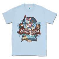 Dusty Blue Splash Mountain Classic Tee - artisFamous