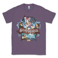 Lavender Splash Mountain Classic Tee - artisFamous