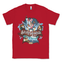 Red Splash Mountain Classic Tee - artisFamous