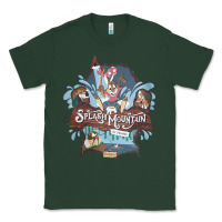Sports Green Splash Mountain Classic Tee - artisFamous