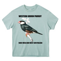 Arona Western Ground Parrot Rare Wild And West Australia Heavy Core Tee - Bettercallsaul