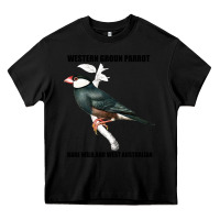 Black Western Ground Parrot Rare Wild And West Australia Heavy Core Tee - Bettercallsaul