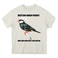 Cream Western Ground Parrot Rare Wild And West Australia Heavy Core Tee - Bettercallsaul