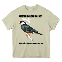 Mossy Western Ground Parrot Rare Wild And West Australia Heavy Core Tee - Bettercallsaul