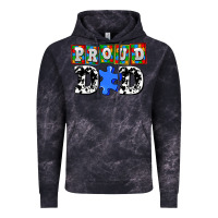 Cloud Black proud dad Vintage Hoodie - AdoDesignShop
