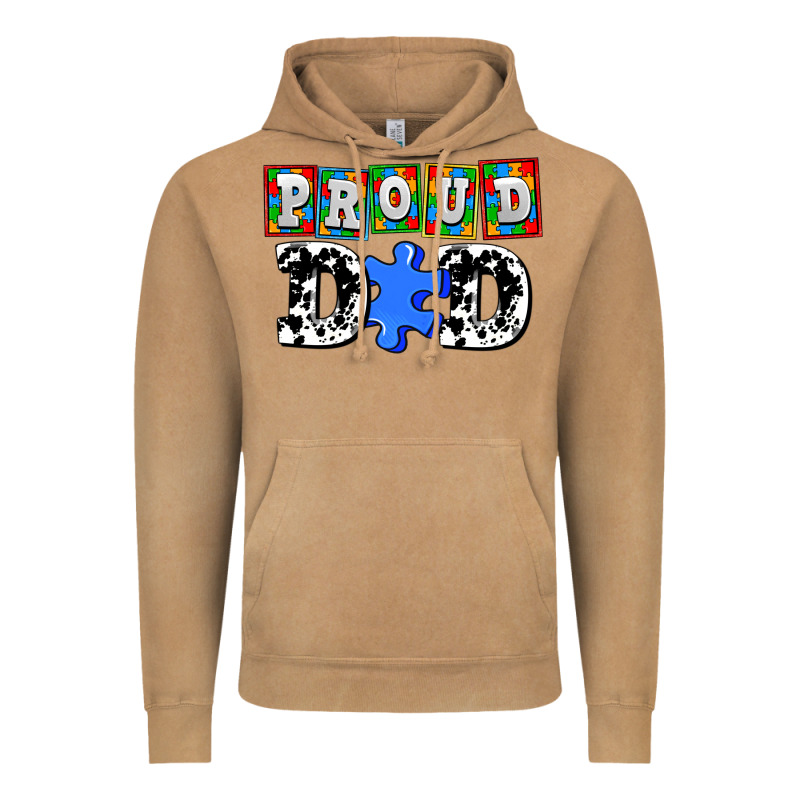Proud Dad Vintage Hoodie by AdoDesignShop | Teevron