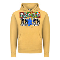 Vintage Mustard proud dad Vintage Hoodie - AdoDesignShop
