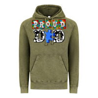 Vintage Olive proud dad Vintage Hoodie - AdoDesignShop