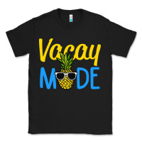 Black vacay mode shirt pineapple Classic Tee - artisFamous