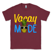 Burgundy vacay mode shirt pineapple Classic Tee - artisFamous