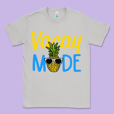Vacay Mode Shirt Pineapple Classic Tee Designed By Artisfamous