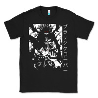 Black vintage japanese anime Classic Tee - artisFamous