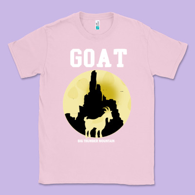 Big Thunder Mountain Goat Classic Tee Designed By Artisfamous