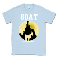 Dusty Blue big thunder mountain goat Classic Tee - artisFamous