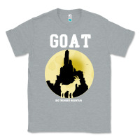 Heather Grey big thunder mountain goat Classic Tee - artisFamous