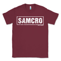 Burgundy samcro Classic Tee - artisFamous