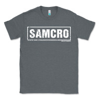 Charcoal Heather samcro Classic Tee - artisFamous