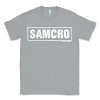 Heather Grey samcro Classic Tee - artisFamous