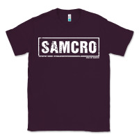 Plum samcro Classic Tee - artisFamous