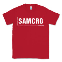 Red samcro Classic Tee - artisFamous