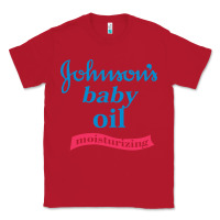Red johnson's baby oil Classic Tee - artisFamous