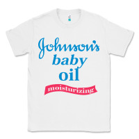 White johnson's baby oil Classic Tee - artisFamous
