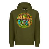 Army Green not today succa Premium Hoodie - AdoDesignShop
