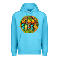 Ocean Blue not today succa Premium Hoodie - AdoDesignShop