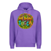 Purple not today succa Premium Hoodie - AdoDesignShop
