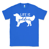 True Royal golden retriever - life is golden white Classic Tee - artisFamous